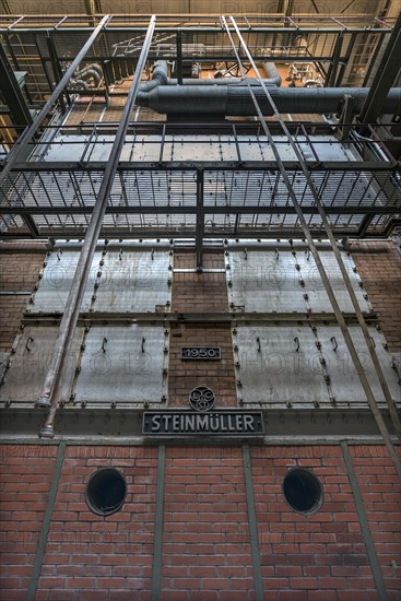 Power house with boiler plant