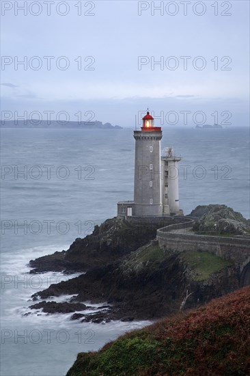Lighthouse Le Petit Minou at Plouzane