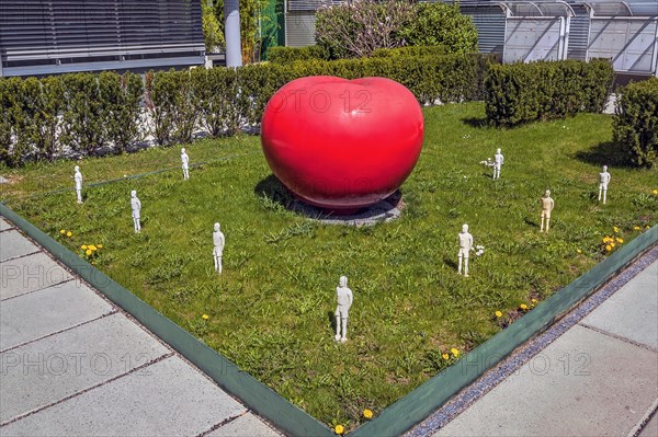 Art work by Barbara Rueppel and Ralf Sander at the Foerdergesellschaft IZB mbH
