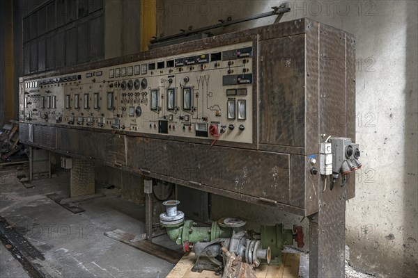 Switchgear in a former paper factory