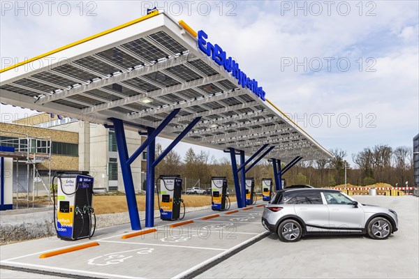 Fast charging park in the EnBW City