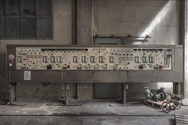 Switchgear in a former paper factory