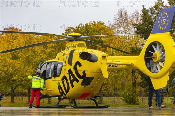 Rescue helicopter