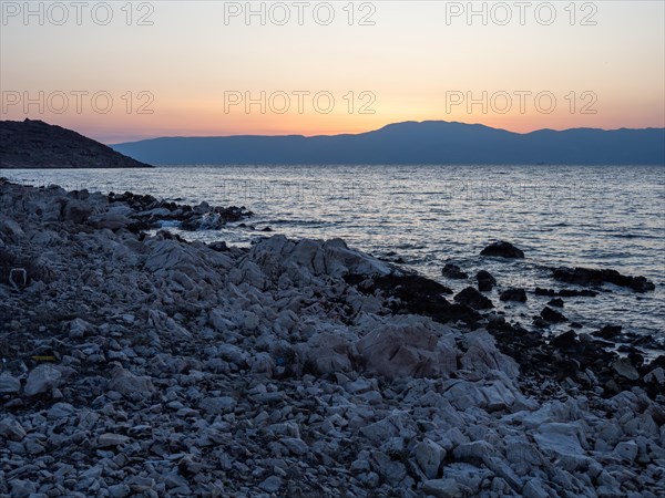 Evening atmosphere after sunset