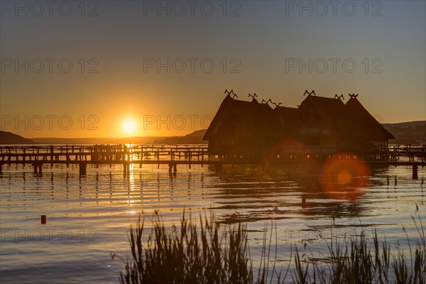 Lake Dwelling Museum Unteruhldingen in Lake Constance