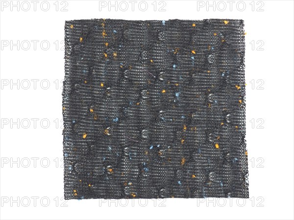 Black fabric sample