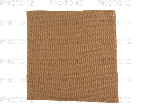 Brown fabric sample