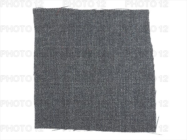 Black fabric sample