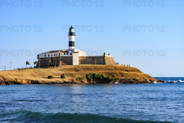 Side view of Barra Lighthouse
