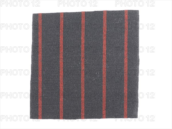 Black fabric sample