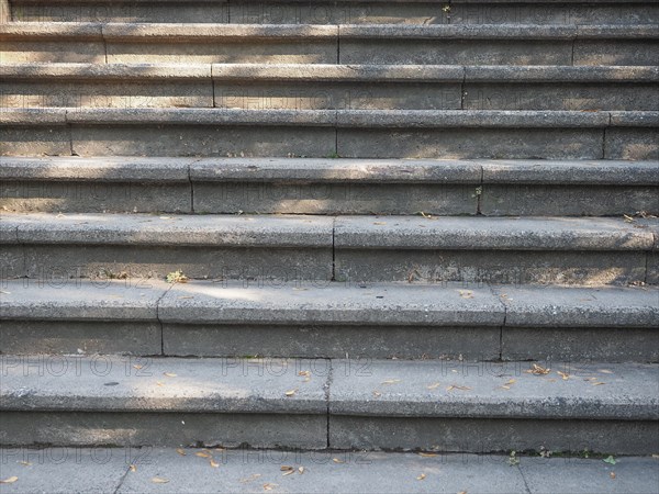 Stone stairway steps
