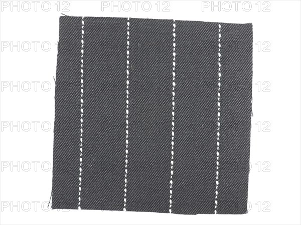 Black fabric sample