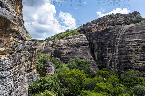 Sandstone cliffs at Pedra Furada