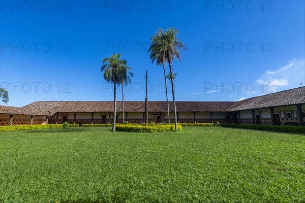 Inner Yard of the mission of Concepcion