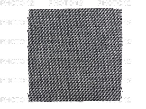 Black fabric sample