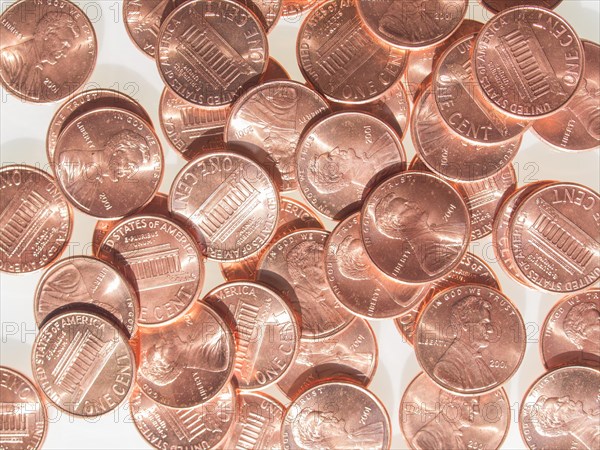 Dollar coins 1 cent wheat penny cent