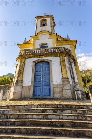 Historic church with its stairs