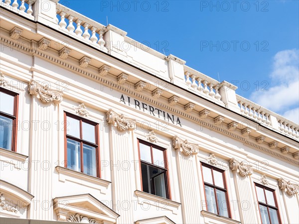 Facade of the Albertina