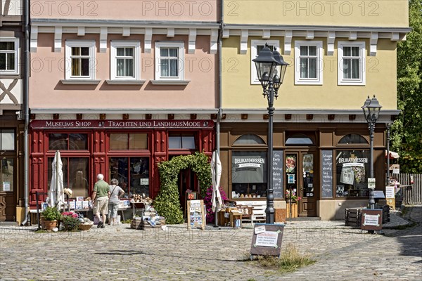 Reconstructed historical houses from Giessen