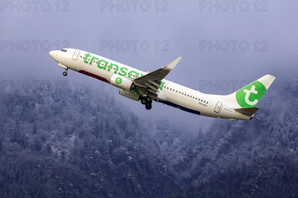 Aircraft taking off