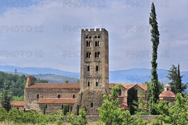 The Saint-Michel-de-Cuxa abbey