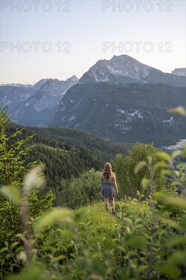 Hiker in the mountains