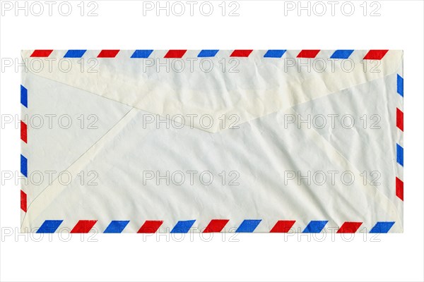 Airmail letter envelope isolated