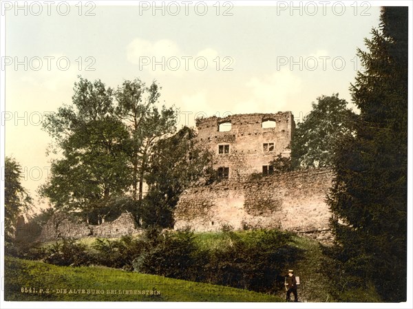 The castle in Bad Liebenstein in Thuringia