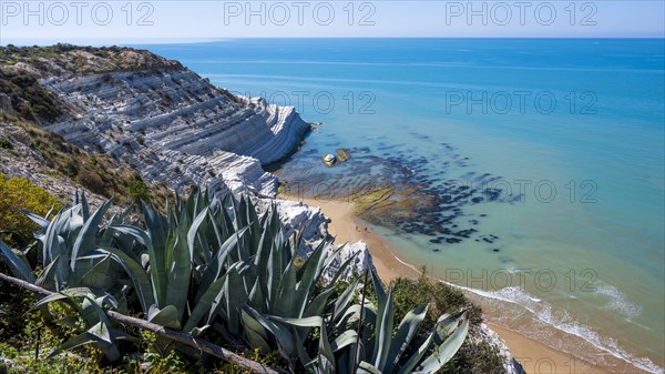 Chalk cliff Scala dei Turchi