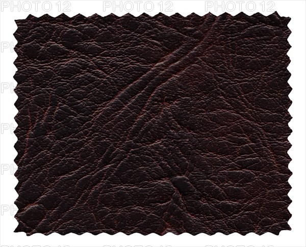 Dark brown leatherette sample background