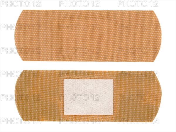Band aid bandage isolated over white