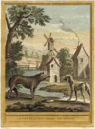 The Wolf and the Thin Dog