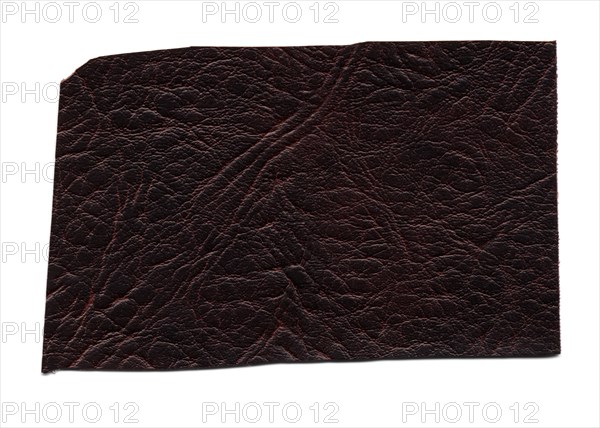 Dark brown leatherette sample background
