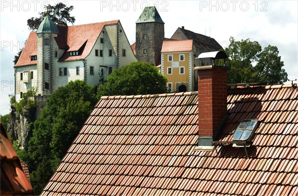 Castle and town of Hohenstein