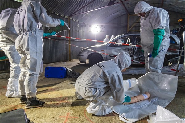 Securing evidence after a terrorist attack