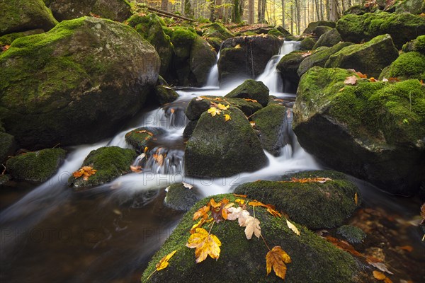 Waterfall on the Kleine Ohe