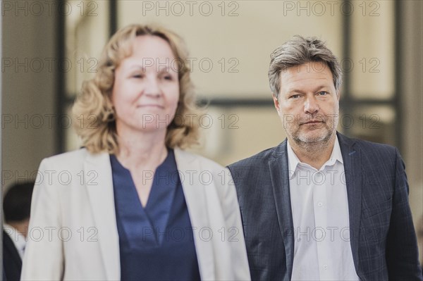 (L-R) Steffi Lemke (Buendnis 90 Die Gruenen), Federal Minister for the Environment, Nature