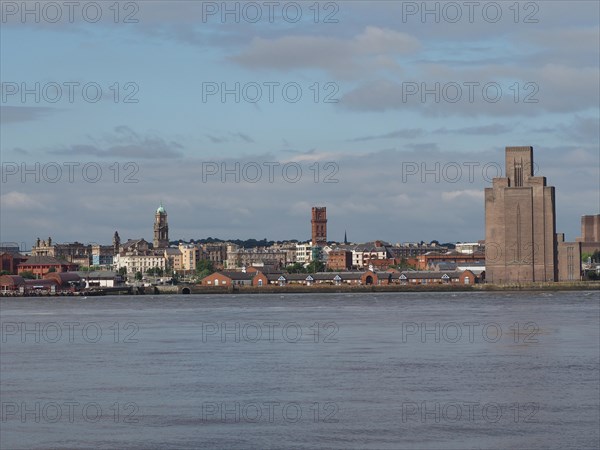 View of Birkenhead in Liverpool