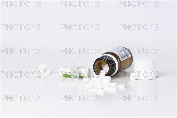 Homeopathic remedies run out of containers