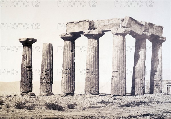 The Ruin of the Temple of Corinth