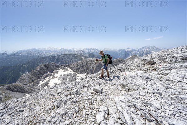 Mountaineer at Hoher Goell