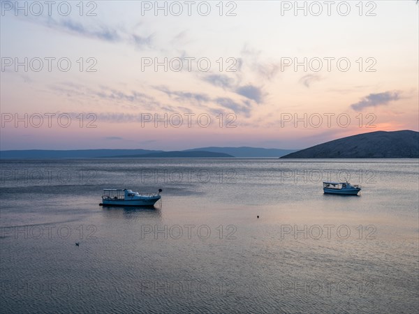 Evening mood at the sea