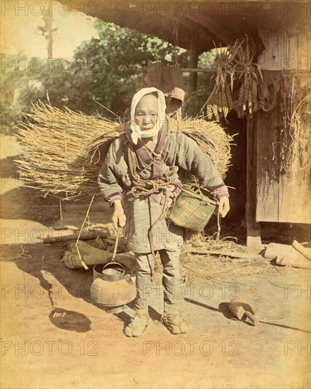 Elderly Japanese woman