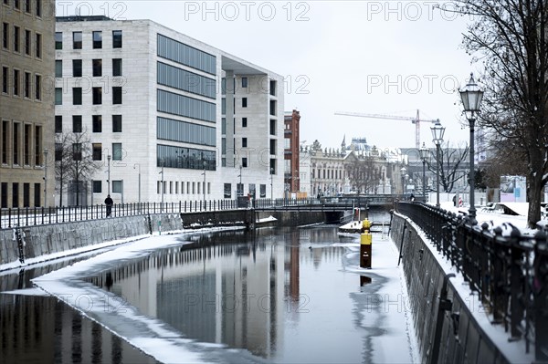 Federal Foreign Office in winter. Berlin