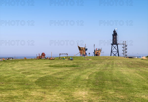 Adventure playground and large play area