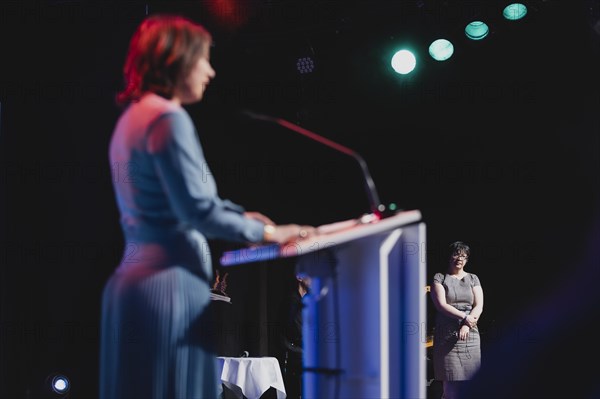 (L-R) Annalena Baerbock (Buendnis 90 Die Gruenen), Federal Minister for Foreign Affairs, and Shadi