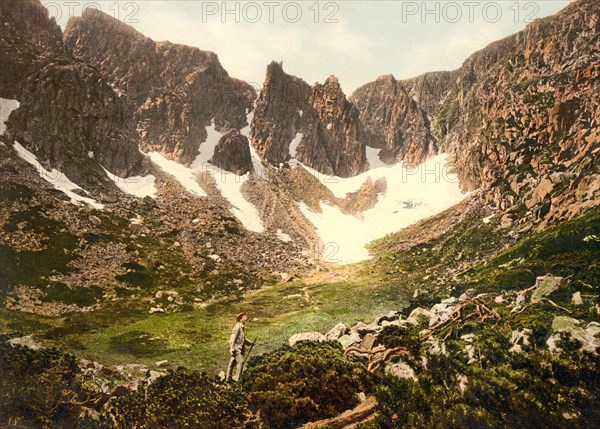 Landscape in the Krkono?e Mountains