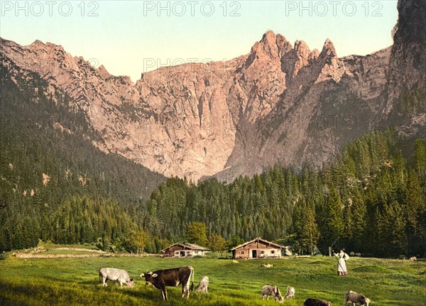 The Scharitzkehl Alp in Upper Bavaria