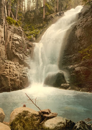 The Zacke Falls in the Krkono?e Mountains