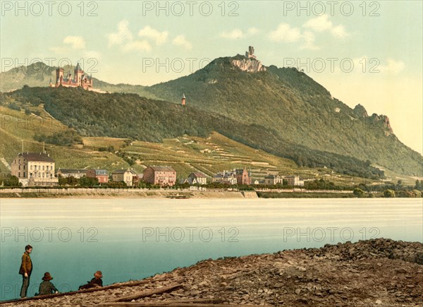 The Rhine near Königswinter in North Rhine-Westphalia